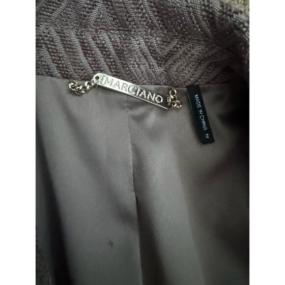 NWOT Marciano Guess Women's Blazer Jacket + Pants Shorts Brown 2 - Picture 13 of 14